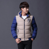 Good Quality Men Down Jacket Print Thick Parka Fashion Hooded Winter Coat Male Warm Jacket Free Shipping