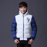 Good Quality Men Down Jacket Print Thick Parka Fashion Hooded Winter Coat Male Warm Jacket Free Shipping