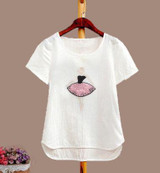 Good quality cotton linen shirt women blouses 2018 summer tops white blouse female plus size solid color embroidery blusas