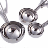 Good Quality 1 PCS Stainless Steel Ice Cream Spoon Tools For Kitchen Gadgets Mash Muffin Scoop Ice Cream Ball Maker IC002
