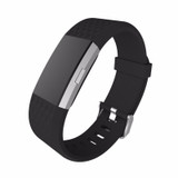 Good Price! COMLYO Diamond Silicone Band For Fitbit charge 2 Heart Rate Smart Bracelet WatchBand Strap Stainless Steel Buckle