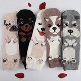Good Design Women Lovely Dogs Socks Cute Cartoon Sox New Style Fashion Cotton Printing Tube Socks Floor Meias Socks