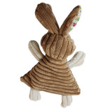 Gomaomi 21.5*14cm Rabbit Elephant Shape Stuffed Dog Squeaking Toy Goods for Pets 2 styles