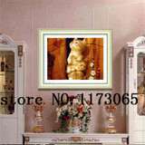 Golden Panno,Needlework,Embroidery,DIY Animal Painting,Cross stitch,kits,11ct three cats home Cross-stitch,Sets For Embroidery