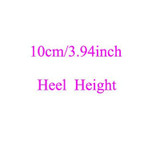 GENSHUO Women Pumps Nude Pointed Toe High Heel Shoes Stiletto High Heels Ladies Spring Autumn Steel Heel 12 10 8 cm Big Size