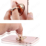 General Crystal Heart Finger Ring Stand Holder for Moblie Phone General Crystal Heart Finger Ring Stand Holder for Moblie Phone