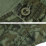 FAVOCENT Brand 2017 summer new fashion big size cotton army camouflage cargo shorts men's multi-pocket loose Bermuda Trousers 44