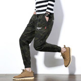 FAVOCENT 2017 new loose loose casual pants big size men's camouflage overalls men's harem pants free shipping