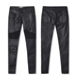 Faux Leather Pants Women Elastic Zipper Leather Pants Trousers Plus Size 2017 Leren Broeken