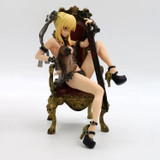 Fate Stay Night Black Saber Throne Sexy Pajamas Model doll PVC 16cm box-packed Japanese Anime figurine Action figure 170623