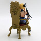 Fate Stay Night Black Saber Throne Sexy Pajamas Model doll PVC 16cm box-packed Japanese Anime figurine Action figure 170623