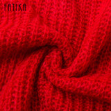 FATIKA 2017 New Fashion Women's Sweaters And Pullovers Lantern Sleeve Turtleneck Knitted Sweaters Casual Loose Jumper Tops FATIKA 2017 New Fashion Women's Sweaters And Pullovers Lantern Sleeve Turtleneck Knitted Sweaters Casual Loose Jumper Tops
