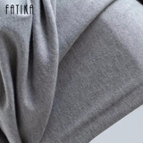 FATIKA 2017 New Fashion Women Sweaters And Pullovers Ladies Batwing Sleeve Slash Neck Knitted Sweaters Casual Loose Jumper Tops
