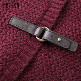 FATIKA 2017 Autumn Winter New Fashion Women Knitwear 2017 Long Solid Color Button Cardigans O-Neck Open Stitch Sweaters