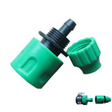 Fast Coupling Adapter Drip Tape For Irrigation Hose Connector With 1/4 "barbed Connector Garden Irrigation Garden Tools