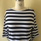 Fashionable Striped Summer Women Dresses Big Sizes NEW 2017 Plus Size Women Clothing Knee-Length Dress Vestidos O-neck Dresses