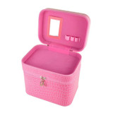 Fashionable Large Crocodile Cosmetic Bag Wholesale Necklace Earrings Box Jewelry Showcase Travel Cleaning Cosmetic Bag Beauty