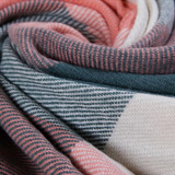 Fashion Wool Winter Scarf Women Spain Desigual Scarf Plaid Thick Brand Shawls and Scarves for Women