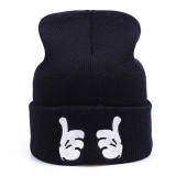 Fashion!! New Winter Knitted Hat For Women Hats Men Skullies Beanies Solid Women's Cap Warm Hat Unisex Beanie Wholesale/Retail