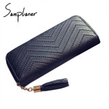 Fashion Zipper Leather Wallet Women Purse Brand Wallet Female Clutch New Design Ladies Purses Women Long Wallets Cuzdan bolsas