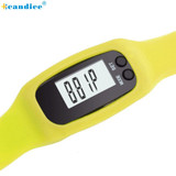 Fashion Young Women Men Watches Digital LCD Pedometer Run Step Walking Distance Calorie Counter Watch Bracelet Creative
