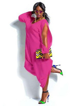 Fashion Womens Long Sleeve Romper Baggy Harem Jumpsuit Playsuit  Plus Size 5 Colors
