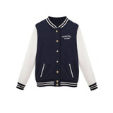 Fashion Womens Long Sleeve Slim Baseball Uniform outerwear bomber jacket baseball jacket High Quality