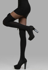 Fashion Womens Lady Girls Black Sexy Fishnet Pattern Jacquard Stockings Pantyhose Tights Styles Woman 1pcs dww02