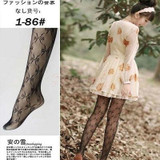 Fashion Womens Lady Girls Black Sexy Fishnet Pattern Jacquard Stockings Pantyhose Tights Styles Woman 1pcs dww02
