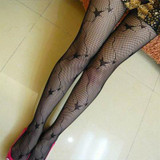 Fashion Womens Lady Girls Black Sexy Fishnet Pattern Jacquard Stockings Pantyhose Tights Styles Woman 1pcs dww02