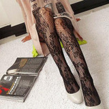 Fashion Womens Lady Girls Black Sexy Fishnet Pattern Jacquard Stockings Pantyhose Tights Styles Woman 1pcs dww02