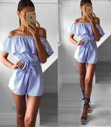 New Rompers Women lace Jumpsuit Elegant Short Overalls Jumpsuit Female Summer Playsuit chest wrapped strapless Rompe