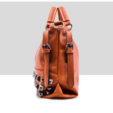 New Rivet Women Leather Handbags Vintage Woman Bags Bag Handbag Fashion Handbags Women Shoulder Bags Leather Pu Tote Bag