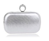NEW Rings Diamonds Leather Women Handbags Clutch Purse Evening Bags With Chain Shoulder Messenger Bags