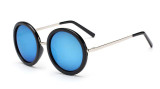 New Retro Round Sunglasses Women Brand Designer Vintage Sun Glasses Women Coating Sunglass Oculos De Sol Gafas lunette de soleil