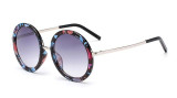 New Retro Round Sunglasses Women Brand Designer Vintage Sun Glasses Women Coating Sunglass Oculos De Sol Gafas lunette de soleil