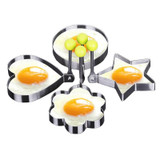 New Qualified Stainless Steel Fried Egg Shaper Pancake Mould Mold Kitchen Cooking Tools
