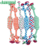 New Qualified Puppy Dog Pet Toy Cotton Braided Bone Rope Chew Knot New Random color Levert Dropship dig645