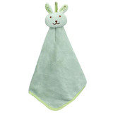 New qualified Kitchen Cartoon Animal Hanging Cloth Soft Plush Dishcloths Hand Towel dec29