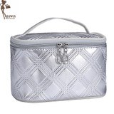 new PU women make up bag fashion travel organizer cosmetic bag professional makeup case suitcase toiletry bag pouch beauty case