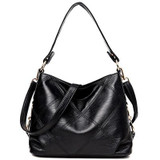 New PU Leather Women Shoulder Bags Fashion Patchwork Women Handbags Famous Brands Women Bucket Bags Casual Tote Bags Sac A main
