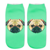 New Print 3D Kawaii girl Women socks New Unisex Cute Harajuku Unicorn Animal Ankle socks female Printed Slipper socks Wholesale