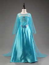 New Princess dresses for girls Cosplay Elsa Dress Snow Queen Fever Anna Costume Birthday Party Dress Children Clothing For Kids