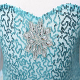 New Princess dresses for girls Cosplay Elsa Dress Snow Queen Fever Anna Costume Birthday Party Dress Children Clothing For Kids