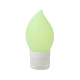 New Portable Mini 75ml Cosmetics Refillable Bottles Silicone Peach Shape Shampoo Press Containers Travel Protable Mini Bottle