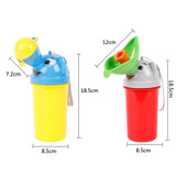 New Portable Baby Urinal Boys Girls Leak-proof Child Urinals Travel Toilet Cartoon Chamber Pots Hot Sale Baby Potties