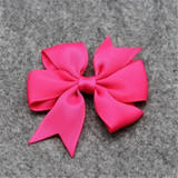 New Popular Children Hair Clip Hair accessories Headwear Baby Ribbon Bow Cute Girls Hairpins