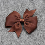 New Popular Children Hair Clip Hair accessories Headwear Baby Ribbon Bow Cute Girls Hairpins