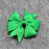 New Popular Children Hair Clip Hair accessories Headwear Baby Ribbon Bow Cute Girls Hairpins