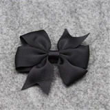 New Popular Children Hair Clip Hair accessories Headwear Baby Ribbon Bow Cute Girls Hairpins